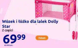 Action Wózek i łóżko dla lalek Dolly Star oferta