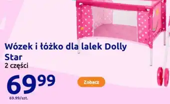 Action Wózek i łóżko dla lalek Dolly Star oferta