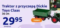 Action Traktor z przyczepą Dickie Toys Claas oferta