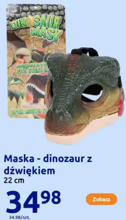 Action Maska - dinozaur z dźwiękiem oferta