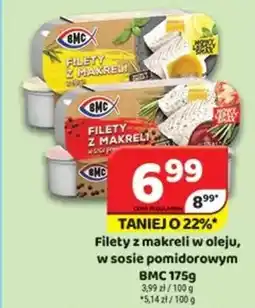 Delfin Filety z makreli w oleju, w sosie pomidorowym bmc oferta