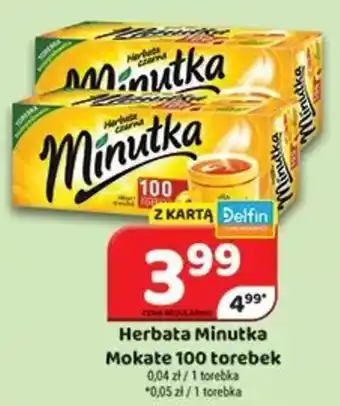 Delfin Herbata Minutka Mokate oferta