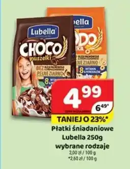 Delfin Płatki śniadaniowe Lubella oferta