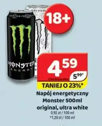 Delfin Napój energetyczny Monster oferta