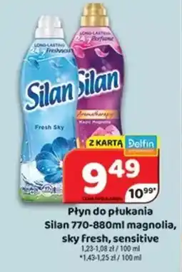 Delfin Płyn do płukania Silan oferta