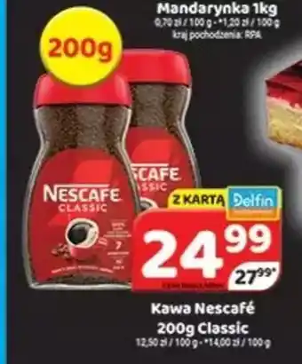 Delfin Kawa Nescafé Classic oferta