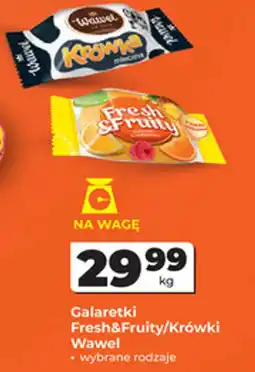 Odido Galaretki Fresh&Fruity/Krówki Wawel oferta