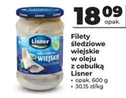 Odido Filety śledziowe wiejskie w oleju z cebulką Lisner oferta