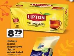 Odido Herbata czarna ekspresowa Lipton Yellow Label oferta