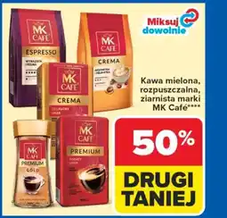 Carrefour Kawa mielona, rozpuszczalna, ziarnista marki MK Café oferta