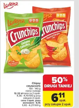 Carrefour Chipsy crunchips oferta