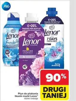 Carrefour Płyn do płukania tkanin marki Lenor oferta