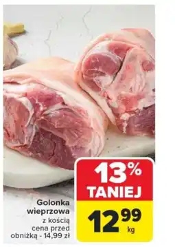 Carrefour Golonka wieprzowa z kością oferta