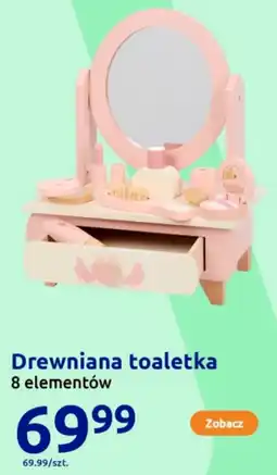 Action Drewniana toaletka oferta