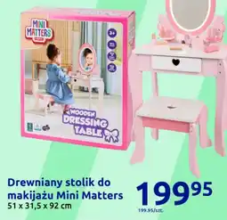 Action Drewniany stolik do makijażu Mini Matters oferta