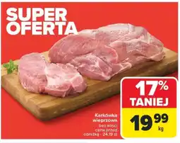 Carrefour Karkówka wieprzowa oferta