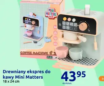 Action Drewniany ekspres do kawy Mini Matters oferta