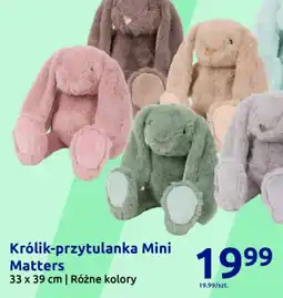 Action Królik-przytulanka Mini Matters oferta