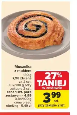 Carrefour Muszelka z makiem oferta