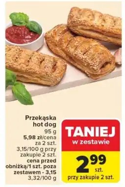 Carrefour Przekąska hot dog oferta