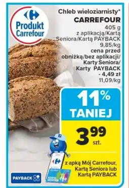 Carrefour Chleb wieloziarnisty carrefour oferta