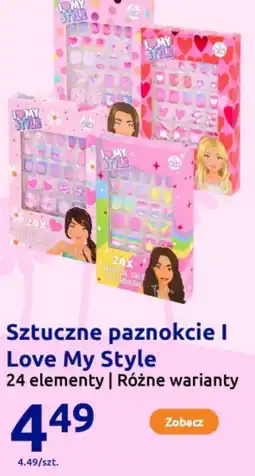 Action Sztuczne paznokcie I Love My Style oferta