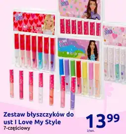 Action Zestaw błyszczyków do ust I Love My Style oferta