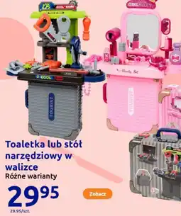 Action Toaletka lub stół narzędziowy w walizce oferta