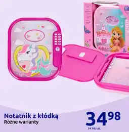 Action Notatnik z kłódką oferta