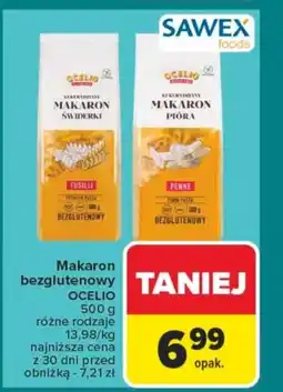 Carrefour Makaron bezglutenowy ocelio oferta