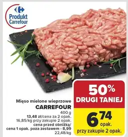 Carrefour Market Mięso mielone wieprzowe Carrefour oferta