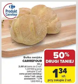 Carrefour Market Bułka swojska Carrefour oferta