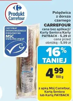 Carrefour Market Poledwica z dorsza Carrefour oferta