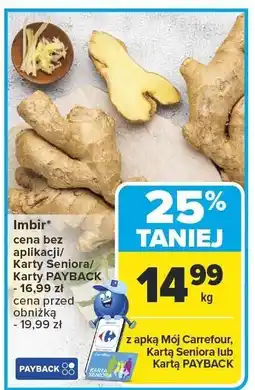 Carrefour Market Imbir Carrefour Market oferta