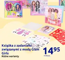 Action Książka z zadaniami związanymi z modą Glam Girls oferta