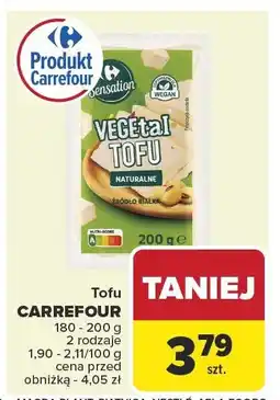 Carrefour Market Tofu naturalne Carrefour oferta