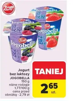 Carrefour Jogurt bez laktozy jogobella oferta