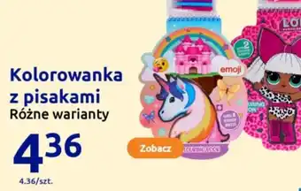 Action Kolorowanka z pisakami oferta