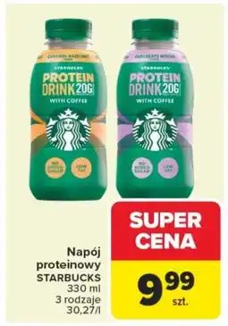 Carrefour Napój proteinowy starbucks oferta