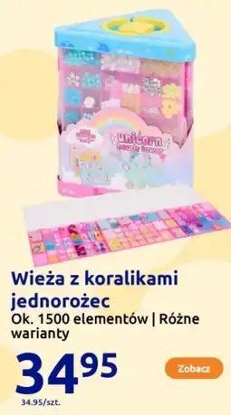 Action Wieża z koralikami jednorożec oferta