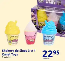 Action Shakery do śluzu 3 w 1 Canal Toys oferta