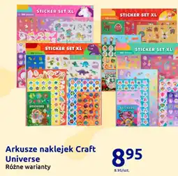 Action Arkusze naklejek Craft Universe oferta
