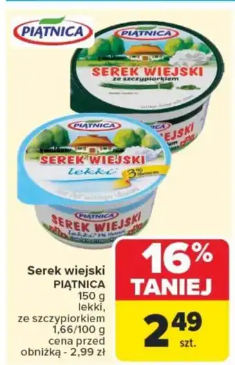 Carrefour Serek wiejski piątnica oferta
