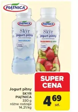 Carrefour Jogurt pitny skyr piątnica oferta