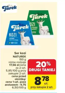 Carrefour Ser kozi naturek oferta