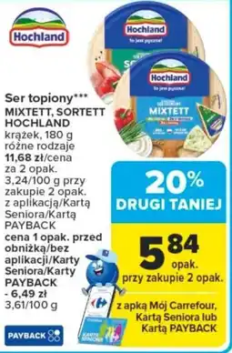 Carrefour Ser topiony mixtett, sortett hochland oferta
