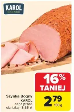 Carrefour Szynka Bogny oferta