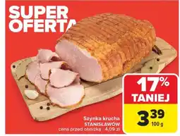 Carrefour Szynka krucha stanisławów oferta