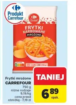 Carrefour Frytki mrożone carrefour oferta
