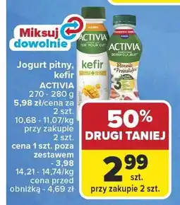 Carrefour Market Jogurt pitny Activia oferta